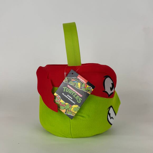 Teenage Mutant Ninja Turtles - Raphael Plush Basket (Medium) - Picture 5 of 8